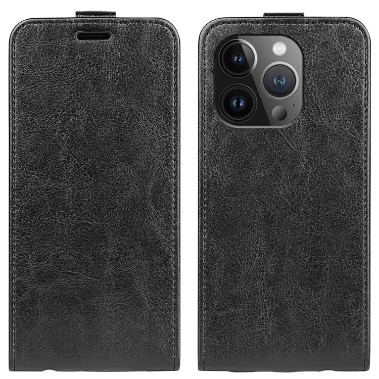 R64 Texture Single Vertical Flip Leather Phone Case, For iPhone 16 Pro Max, For iPhone 16 Pro, For iPhone 16 Plus, For iPhone 16, For iPhone 15 Pro Max, For iPhone 15 Pro, For iPhone 15 Plus, For iPhone 15