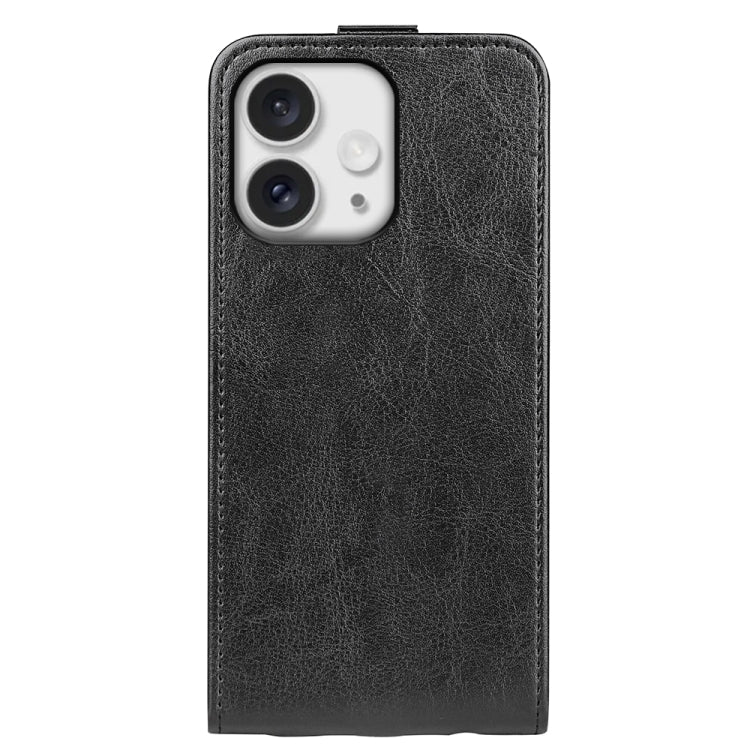 R64 Texture Single Vertical Flip Leather Phone Case, For iPhone 16 Pro Max, For iPhone 16 Pro, For iPhone 16 Plus, For iPhone 16, For iPhone 15 Pro Max, For iPhone 15 Pro, For iPhone 15 Plus, For iPhone 15