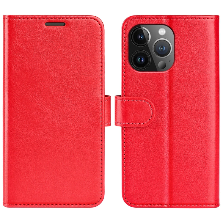 R64 Texture Horizontal Flip Leather Phone Case, For iPhone 16 Pro Max, For iPhone 16 Pro, For iPhone 16 Plus, For iPhone 16, For iPhone 15 Pro Max, For iPhone 15 Pro, For iPhone 15 Plus, For iPhone 15