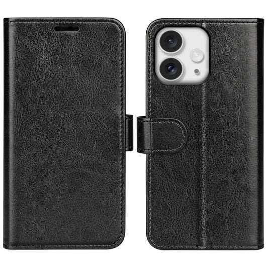 R64 Texture Horizontal Flip Leather Phone Case, For iPhone 16 Pro Max, For iPhone 16 Pro, For iPhone 16 Plus, For iPhone 16, For iPhone 15 Pro Max, For iPhone 15 Pro, For iPhone 15 Plus, For iPhone 15