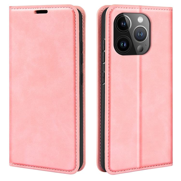 Retro-skin  Magnetic Suction Leather Phone Case, For iPhone 16 Pro Max, For iPhone 16 Pro, For iPhone 16 Plus, For iPhone 16, For iPhone 15 Pro Max, For iPhone 15 Pro