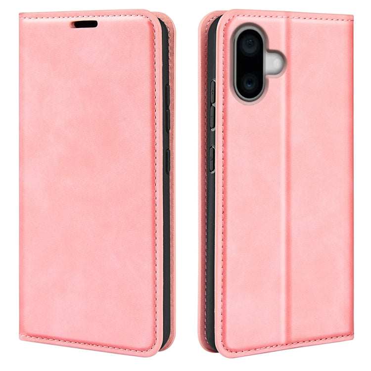 Retro-skin  Magnetic Suction Leather Phone Case, For iPhone 16 Pro Max, For iPhone 16 Pro, For iPhone 16 Plus, For iPhone 16, For iPhone 15 Pro Max, For iPhone 15 Pro