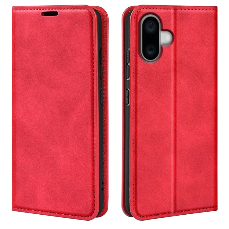 Retro-skin  Magnetic Suction Leather Phone Case, For iPhone 16 Pro Max, For iPhone 16 Pro, For iPhone 16 Plus, For iPhone 16, For iPhone 15 Pro Max, For iPhone 15 Pro