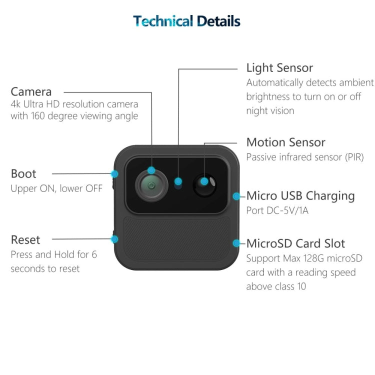 R9 Portable Cell Phone Remote Webcam Home Wireless WiFi Camera HD Night Vision Monitor Camera, R9