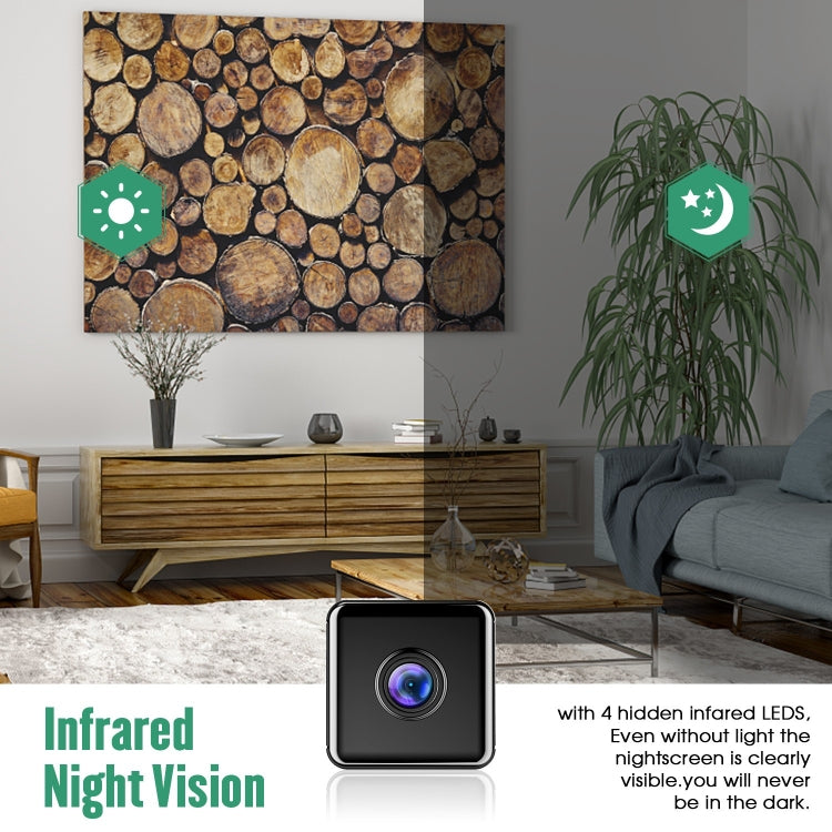 W10 Home Wireless IP Camera Mini Wifi Network Camera with Night Vision, W10