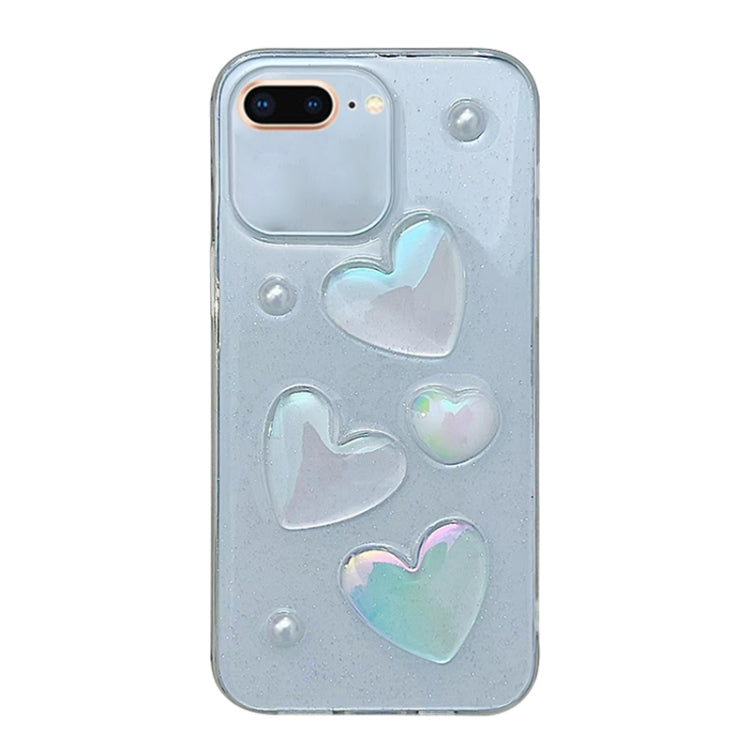 Love Epoxy TPU Phone Case, For iPhone 12, For iPhone 12 Pro Max, For iPhone 11 Pro Max, For iPhone 11, For iPhone 11 Pro, For iPhone X/XS, For iPhone XR, For iPhone X Max, For iPhone7 Plus / 8 Plus