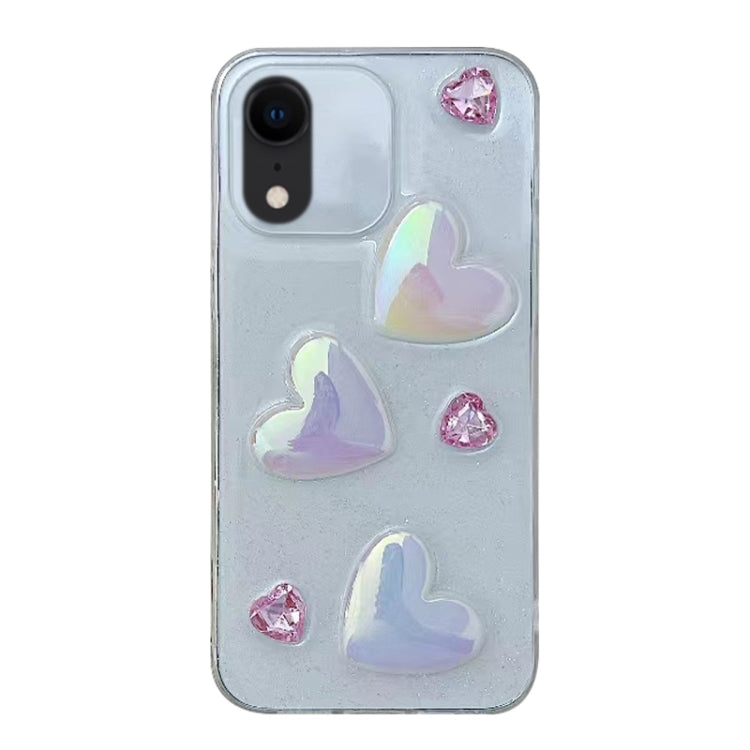 Love Epoxy TPU Phone Case, For iPhone 12, For iPhone 12 Pro Max, For iPhone 11 Pro Max, For iPhone 11, For iPhone 11 Pro, For iPhone X/XS, For iPhone XR, For iPhone X Max, For iPhone7 Plus / 8 Plus