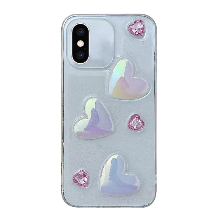 Love Epoxy TPU Phone Case, For iPhone 12, For iPhone 12 Pro Max, For iPhone 11 Pro Max, For iPhone 11, For iPhone 11 Pro, For iPhone X/XS, For iPhone XR, For iPhone X Max, For iPhone7 Plus / 8 Plus