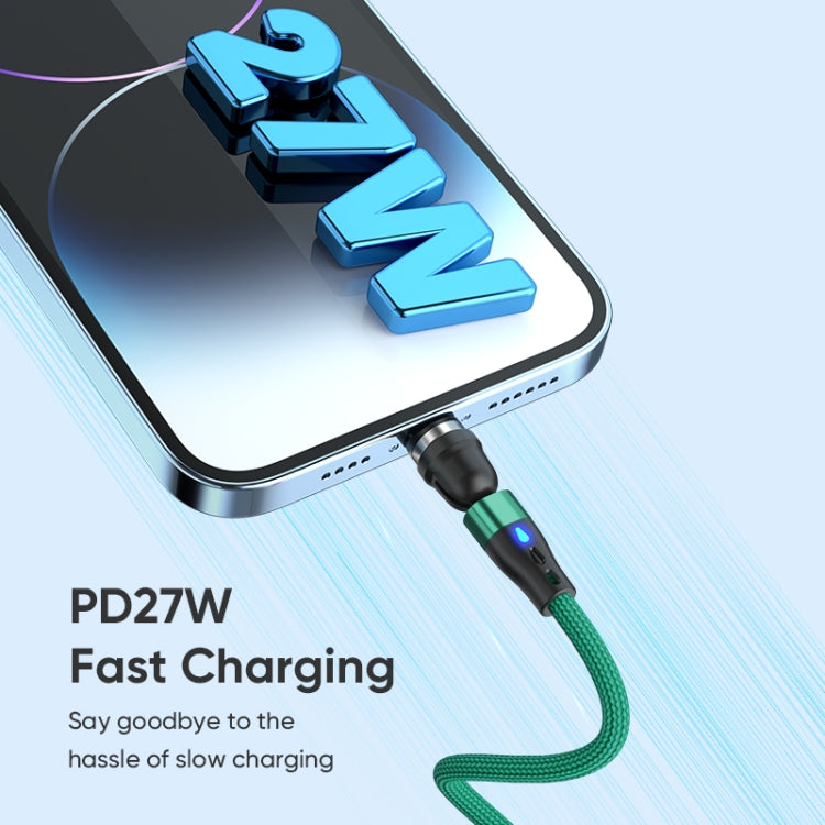 ENKAY PD60W Type-C to Type-C / 8 Pin Magnetic 540 Degrees Rotating Fast Charging Cable, 1m, 2m