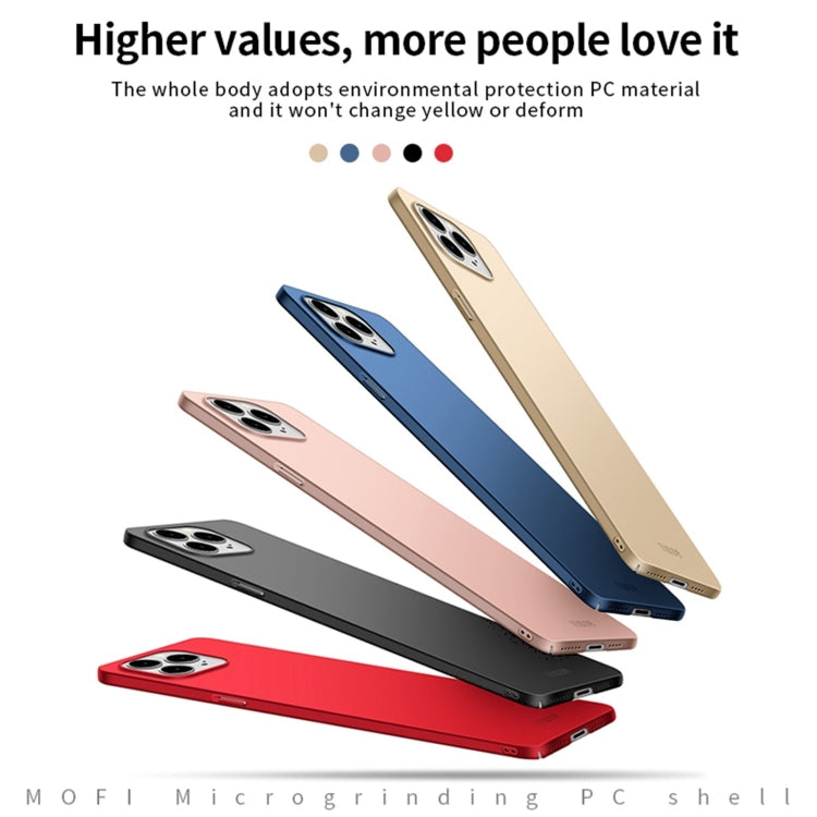 MOFI Frosted PC Ultra-thin Hard Phone Case, For iPhone 15 Plus, For iPhone 15