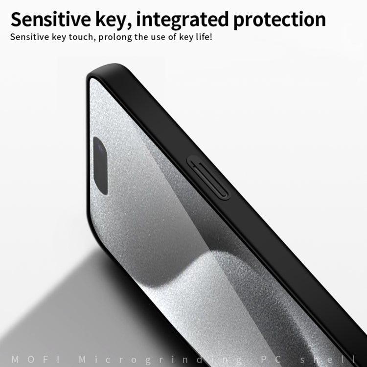 MOFI Frosted PC Ultra-thin Hard Phone Case, For iPhone 16 Pro Max, For iPhone 16 Pro, For iPhone 16 Plus, For iPhone 16, For iPhone 15 Pro Max, For iPhone 15 Pro