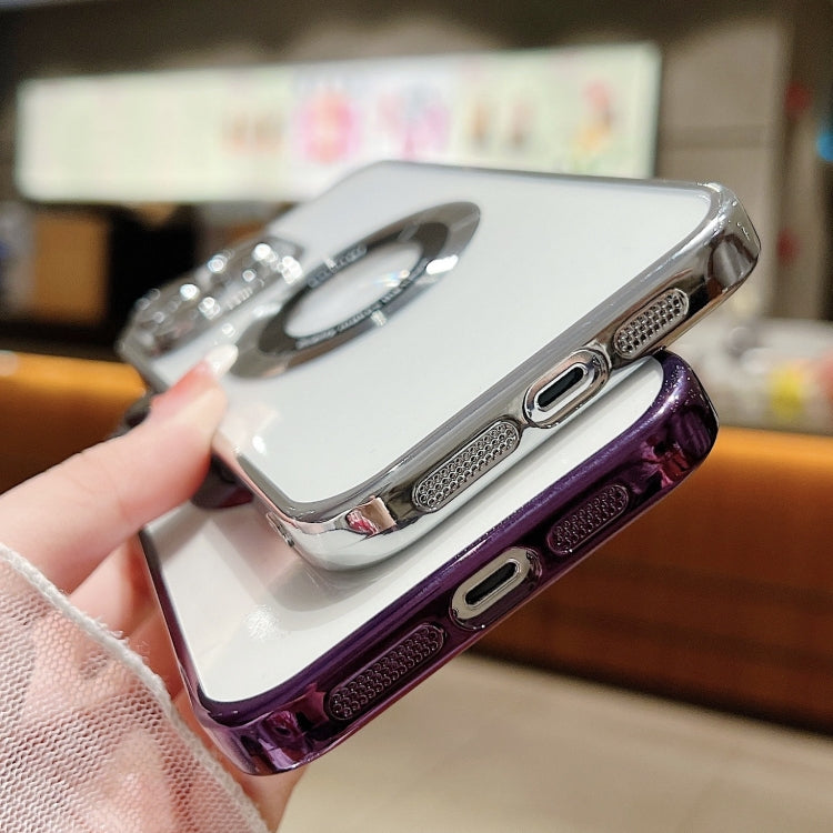 Electroplating Magsafe TPU Phone Case, For iPhone 15 Pro Max, For iPhone 15 Pro, For iPhone 15 Plus, For iPhone 15