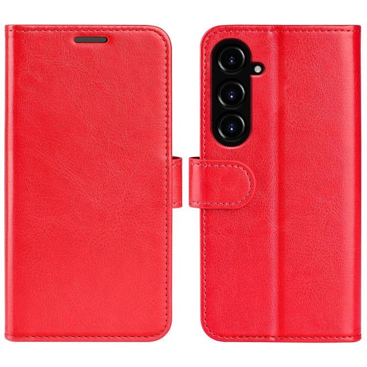 R64 Texture Horizontal Flip Leather Phone Case, For Samsung Galaxy A05s, For Samsung Galaxy M34, For Samsung Galaxy S23 FE 5G