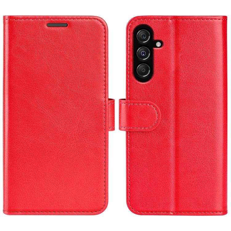 R64 Texture Horizontal Flip Leather Phone Case, For Samsung Galaxy A05s, For Samsung Galaxy M34, For Samsung Galaxy S23 FE 5G