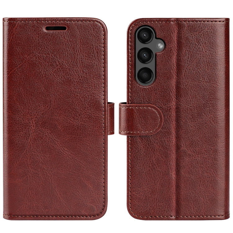 R64 Texture Horizontal Flip Leather Phone Case, For Samsung Galaxy M15 5G, For Samsung Galaxy A55, For Samsung Galaxy A35, For Samsung Galaxy S24 Ultra 5G, For Samsung Galaxy S24+ 5G, For Samsung Galaxy S24 5G, For Samsung Galaxy A15