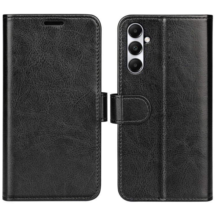 R64 Texture Horizontal Flip Leather Phone Case, For Samsung Galaxy A05s, For Samsung Galaxy M34, For Samsung Galaxy S23 FE 5G