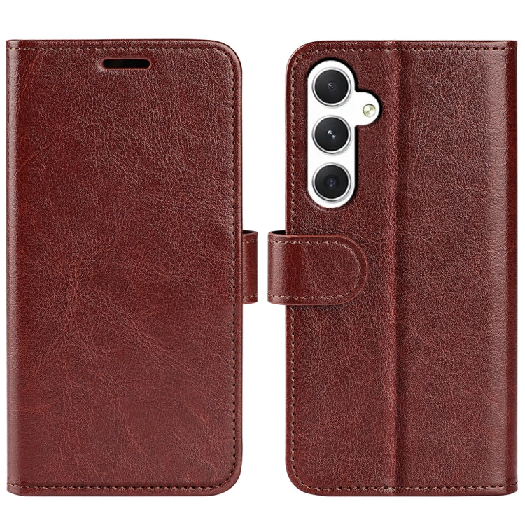 R64 Texture Horizontal Flip Leather Phone Case, For Samsung Galaxy M15 5G, For Samsung Galaxy A55, For Samsung Galaxy A35, For Samsung Galaxy S24 Ultra 5G, For Samsung Galaxy S24+ 5G, For Samsung Galaxy S24 5G, For Samsung Galaxy A15