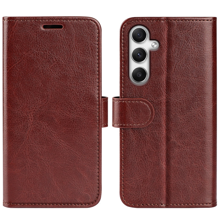 R64 Texture Horizontal Flip Leather Phone Case, For Samsung Galaxy M15 5G, For Samsung Galaxy A55, For Samsung Galaxy A35, For Samsung Galaxy S24 Ultra 5G, For Samsung Galaxy S24+ 5G, For Samsung Galaxy S24 5G, For Samsung Galaxy A15