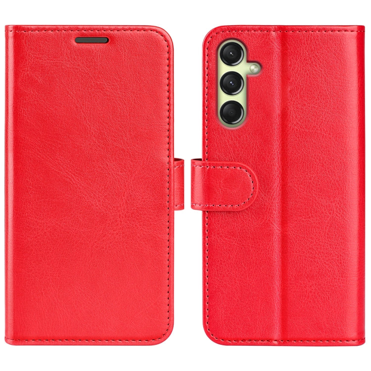 R64 Texture Horizontal Flip Leather Phone Case, For Samsung Galaxy A26, For Samsung Galaxy A36, For Samsung Galaxy S25 5G, For Samsung Galaxy S25+ 5G, For Samsung Galaxy S25 Ultra 5G, For Samsung Galaxy A16, For Samsung Galaxy S24 FE 5G