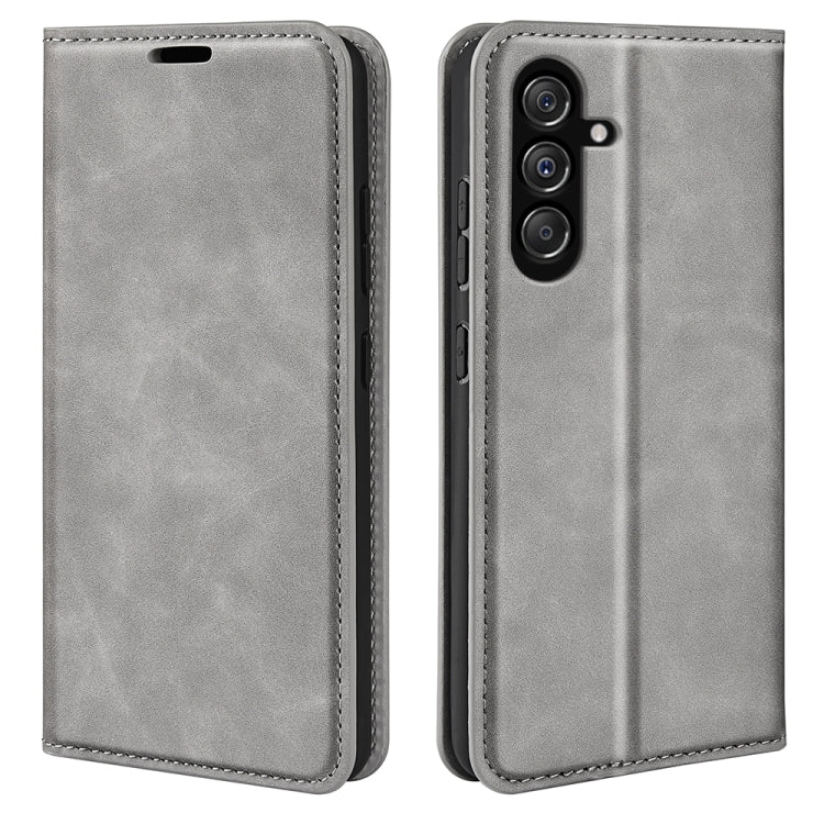 Retro-skin Magnetic Suction Leather Phone Case, For Samsung Galaxy S24+ 5G, For Samsung Galaxy S24 5G, For Samsung Galaxy A15, For Samsung Galaxy A05, For Samsung Galaxy A05s, For For Samsung Galaxy M34 5G