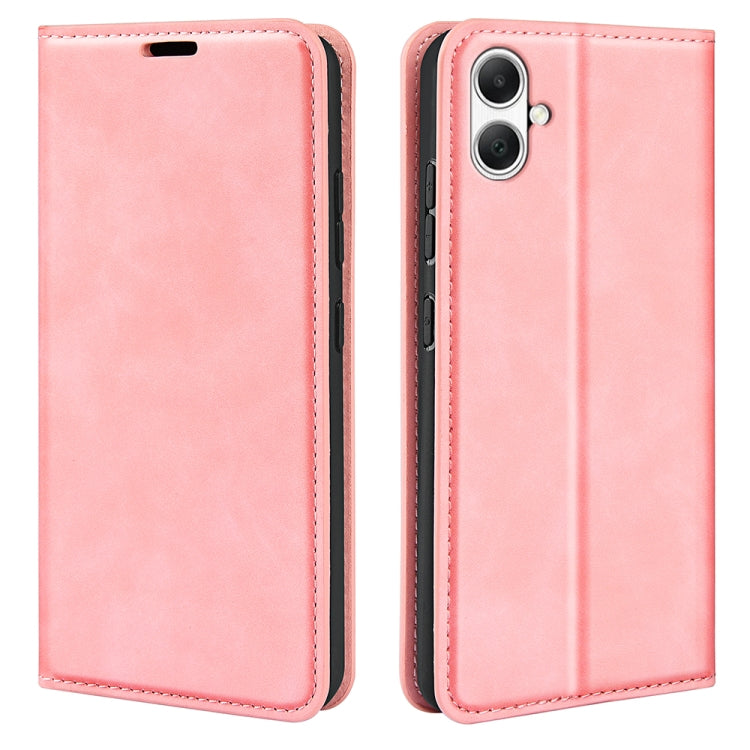 Retro-skin Magnetic Suction Leather Phone Case, For Samsung Galaxy S24+ 5G, For Samsung Galaxy S24 5G, For Samsung Galaxy A15, For Samsung Galaxy A05, For Samsung Galaxy A05s, For For Samsung Galaxy M34 5G