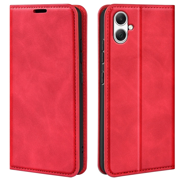 Retro-skin Magnetic Suction Leather Phone Case, For Samsung Galaxy S24+ 5G, For Samsung Galaxy S24 5G, For Samsung Galaxy A15, For Samsung Galaxy A05, For Samsung Galaxy A05s, For For Samsung Galaxy M34 5G