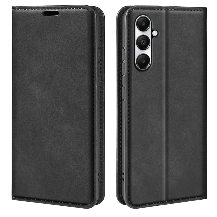 Retro-skin Magnetic Suction Leather Phone Case, For Samsung Galaxy S24+ 5G, For Samsung Galaxy S24 5G, For Samsung Galaxy A15, For Samsung Galaxy A05, For Samsung Galaxy A05s, For For Samsung Galaxy M34 5G