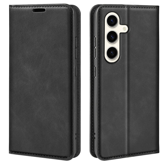 Retro-skin Magnetic Suction Leather Phone Case, For Samsung Galaxy S24+ 5G, For Samsung Galaxy S24 5G, For Samsung Galaxy A15, For Samsung Galaxy A05, For Samsung Galaxy A05s, For For Samsung Galaxy M34 5G