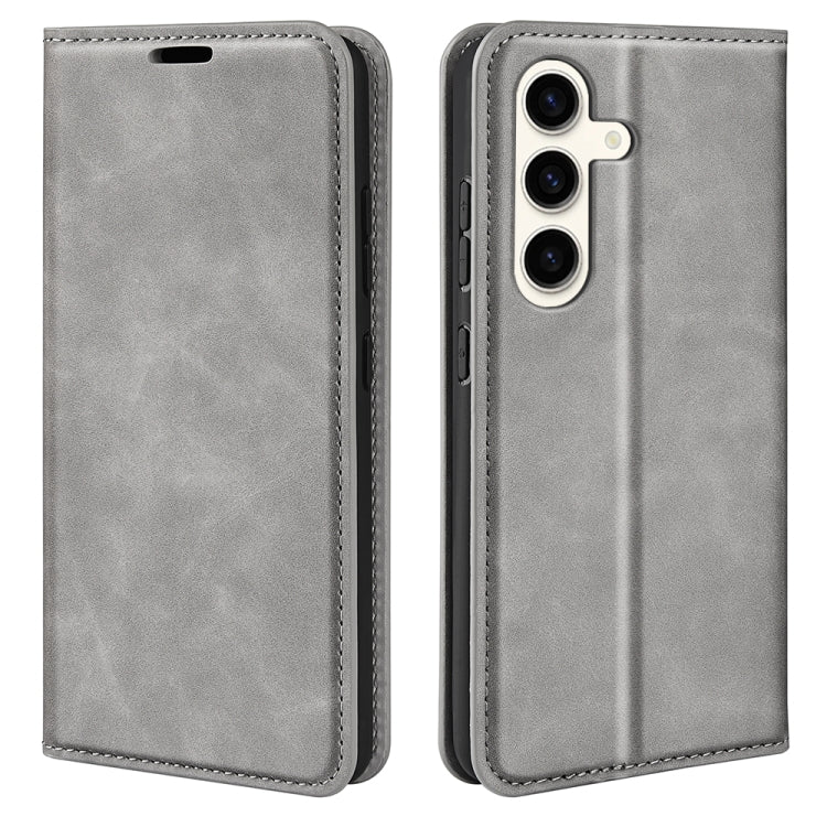 Retro-skin Magnetic Suction Leather Phone Case, For Samsung Galaxy S24+ 5G, For Samsung Galaxy S24 5G, For Samsung Galaxy A15, For Samsung Galaxy A05, For Samsung Galaxy A05s, For For Samsung Galaxy M34 5G