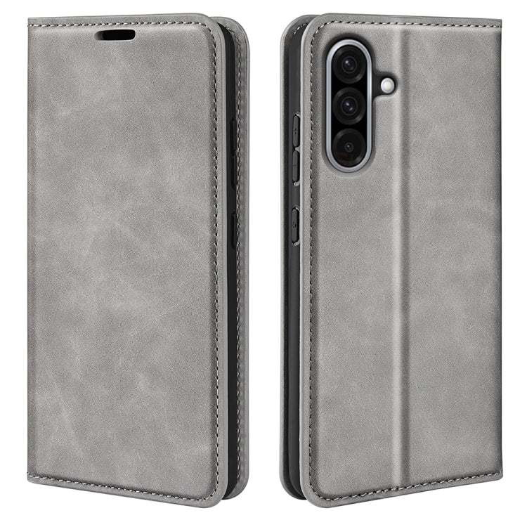 Retro-skin Magnetic Suction Leather Phone Case, For Samsung Galaxy A26, For Samsung Galaxy A36, For Samsung Galaxy S25 5G, For Samsung Galaxy S25+ 5G, or Samsung Galaxy S25 Ultra 5G, For Samsung Galaxy A16