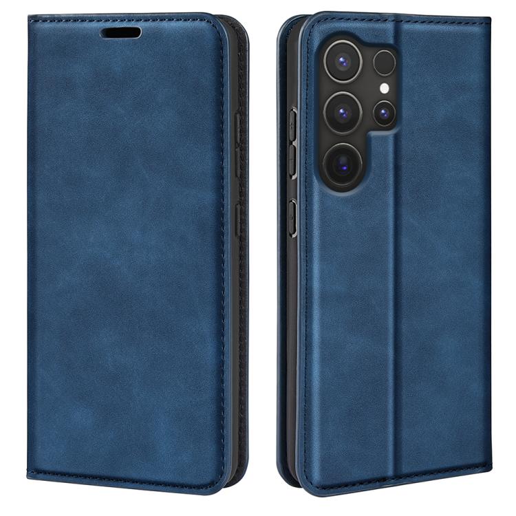 Retro-skin Magnetic Suction Leather Phone Case, For Samsung Galaxy A26, For Samsung Galaxy A36, For Samsung Galaxy S25 5G, For Samsung Galaxy S25+ 5G, or Samsung Galaxy S25 Ultra 5G, For Samsung Galaxy A16