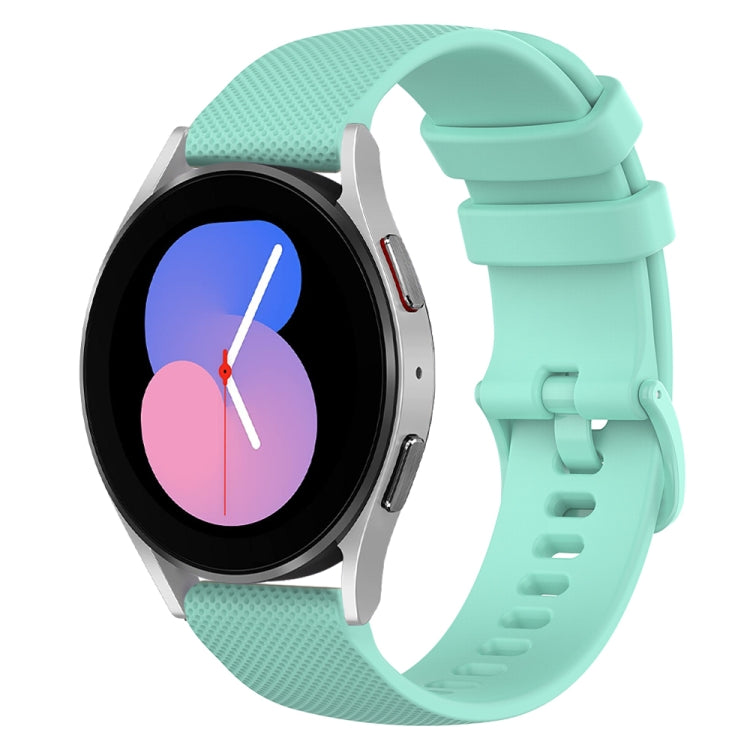 20mm Checkered Silicone Watch Band, For Samsung Galaxy Watch 5  40mm