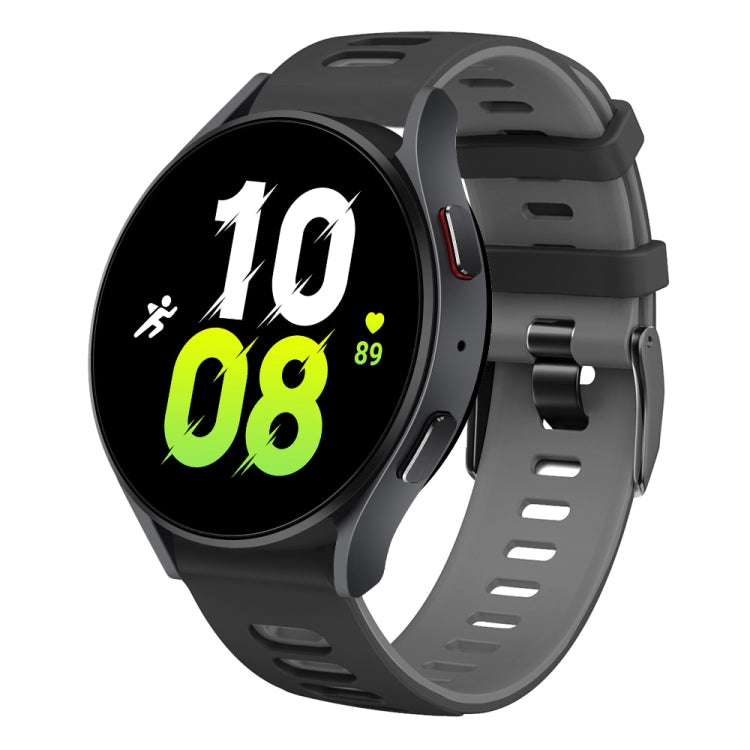 20mm Two-color Silicone Watch Band, For Samsung Galaxy Watch 5  44mm, For Samsung Galaxy Watch 5 Pro  45mm