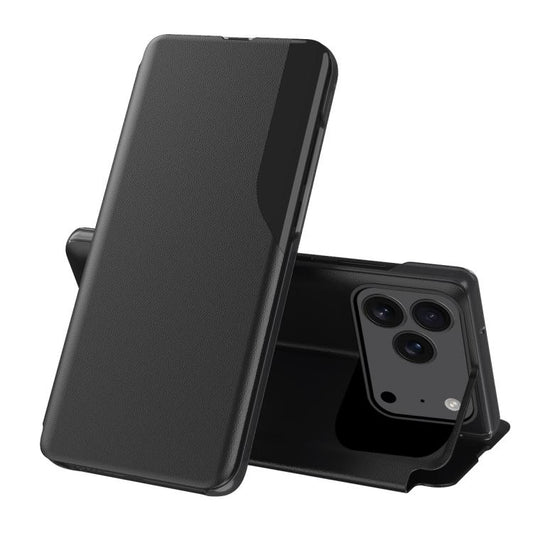 Side Display Flip Leather Phone Case