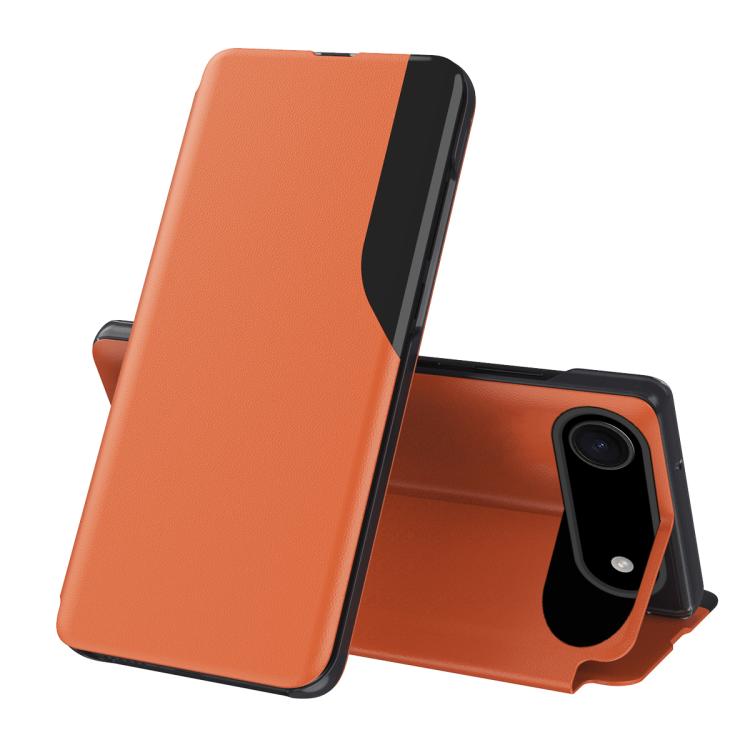 Side Display Flip Leather Phone Case