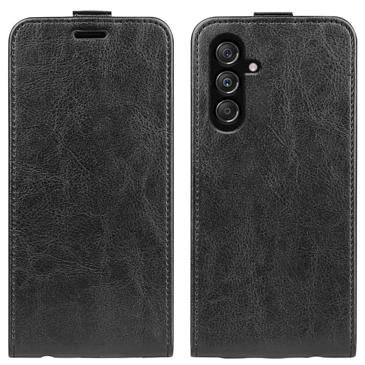R64 Texture Single Vertical Flip Leather Phone Case, For Samsung Galaxy M34 5G, For Samsung Galaxy S23 FE 5G, For Samsung Galaxy M16 / F16