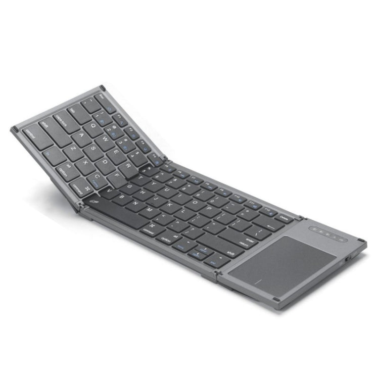 B066T Tri-fold Wireless Bluetooth Keyboard Compatible Multi-system Cell Phone Tablet Keyboard, B066T