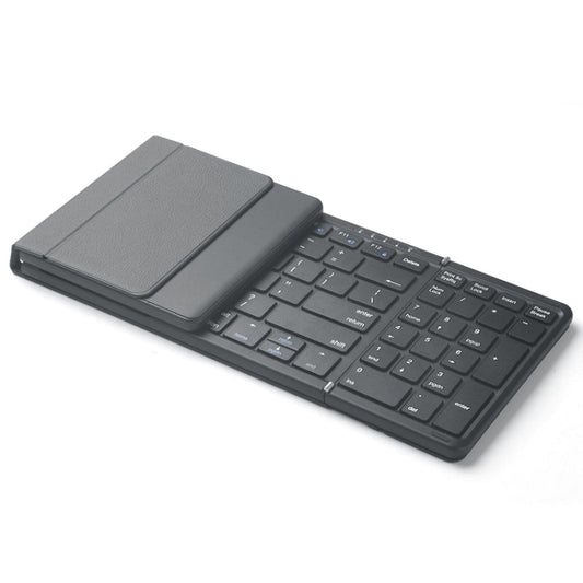 B099 Tablets Laptops 3-Mode Wireless Bluetooth Keyboard Rechargeable Folding Silent Keyboard, B099