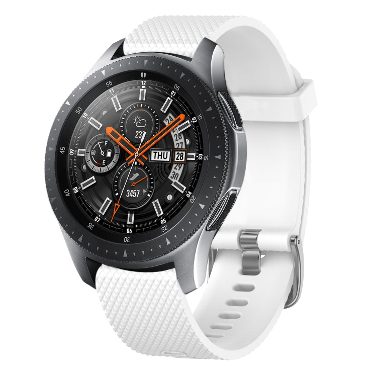 20mm Diamond Textured Silicone Watch Band, For Samsung Galaxy Watch Active 2 40mm, For Samsung Galaxy Watch 42mm