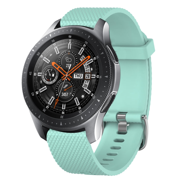 20mm Diamond Textured Silicone Watch Band, For Samsung Galaxy Watch Active 2 40mm, For Samsung Galaxy Watch 42mm