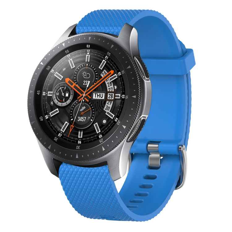 20mm Diamond Textured Silicone Watch Band, For Samsung Galaxy Watch Active 2 40mm, For Samsung Galaxy Watch 42mm