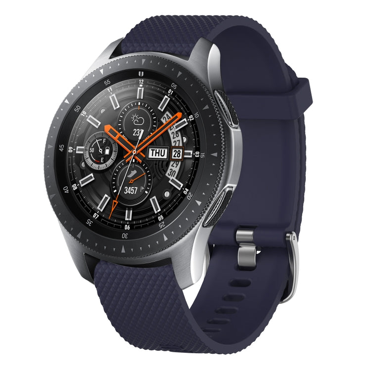 20mm Diamond Textured Silicone Watch Band, For Samsung Galaxy Watch Active 2 40mm, For Samsung Galaxy Watch 42mm