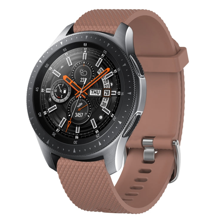 20mm Diamond Textured Silicone Watch Band, For Samsung Galaxy Watch Active 2 40mm, For Samsung Galaxy Watch 42mm