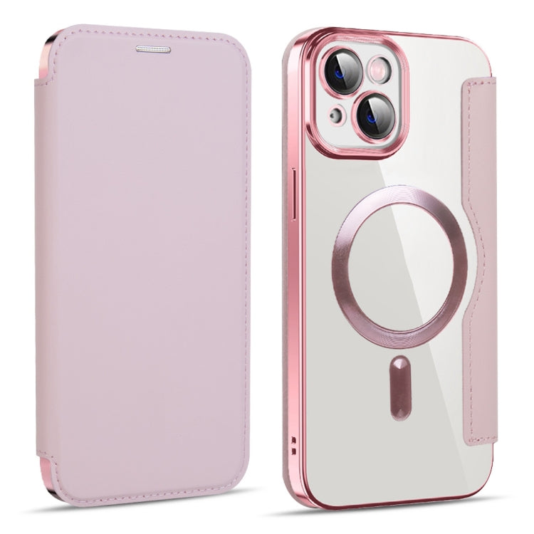 Shield MagSafe RFID Anti-theft Leather Phone Case, For iPhone 15 Pro Max, For iPhone 15 Pro, For iPhone 15 Plus