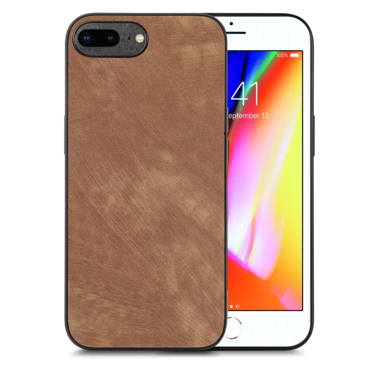 Vintage Leather PC Back Cover Phone Case, For iPhone 7 / 8 / SE 2022 / SE 2020, For iPhone X / XS, For iPhone 7 Plus / 8 Plus, For iPhone 6 Plus / 6s Plus, For iPhone 6 / 6s