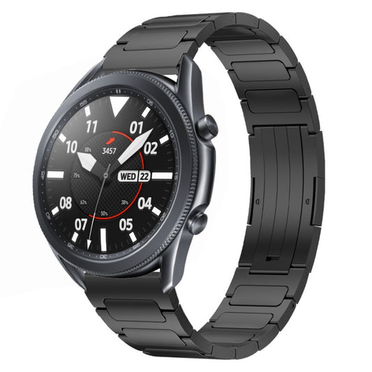 22mm I-Shaped Titanium Alloy Watch Band, For Samsung Galaxy Watch3 45mm, For Samsung Gear S3 Classic, For Samsung Gear S3 Frontier