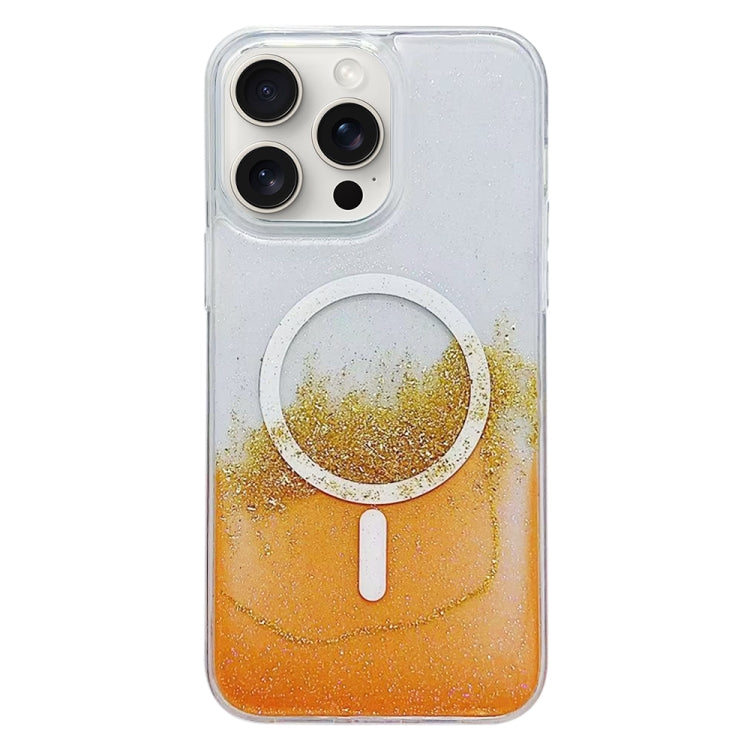 Gilding MagSafe Hybrid Clear TPU Phone Case, For iPhone 16, For iPhone 15 Pro Max, For iPhone 15 Pro