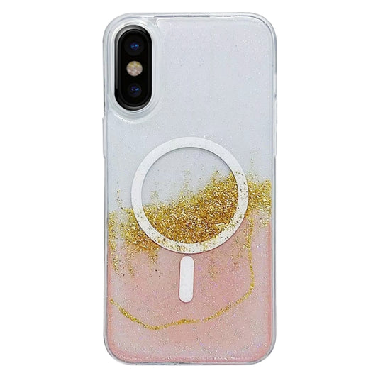 Gilding MagSafe Hybrid Clear TPU Phone Case, For iPhone X / XS, For iPhone XR, For iPhone XS Max