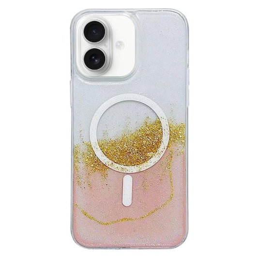 Gilding MagSafe Hybrid Clear TPU Phone Case, For iPhone 16, For iPhone 15 Pro Max, For iPhone 15 Pro