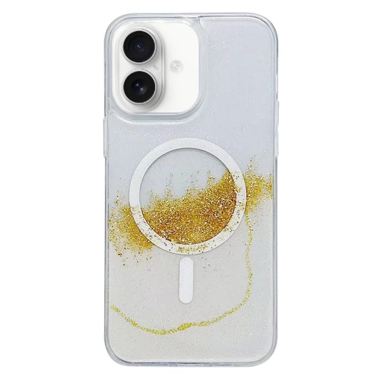 Gilding MagSafe Hybrid Clear TPU Phone Case, For iPhone 16, For iPhone 15 Pro Max, For iPhone 15 Pro